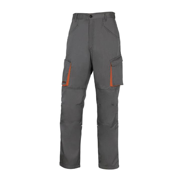 Delta Plus M2PA2 Gri/Turuncu İş Pantolonu