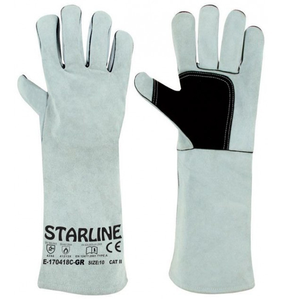 Starline Takviyeli Kaynak Eldiveni E-170418C-GR